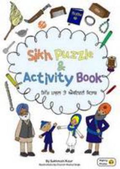Paperback Sikh Puzzle & Activity Book (Punjabi Edition) Book