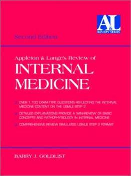 Paperback Appleton & Lange's Review of Internal Medicine Book