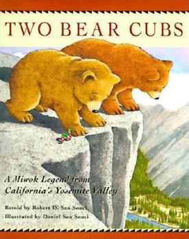 Hardcover Two Bear Cubs: A Miwok Legend from California's Yosemite Valley Book