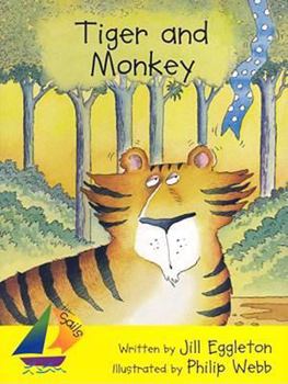 Paperback Tiger and Monkey: Leveled Reader Book