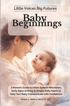 Little Voices Big Futures: Baby Beginnings: A Parent’s Guide to Infant Speech Milestones, Early Signs of Delay, and Simple Daily Habits to Help Your Baby Communicate with Confidence
