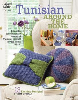 Paperback Tunisian Around the Home Book