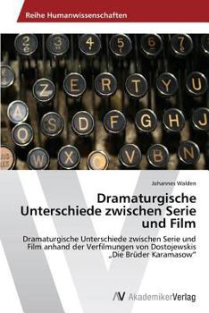 Paperback Dramaturgische Unterschiede zwischen Serie und Film [German] Book