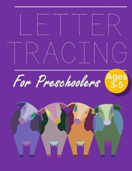 Paperback Letter Tracing for Preschoolers 4 Cows: Letter Tracing Book Practice for Kids Ages 3+ Alphabet Writing Practice Handwriting Workbook Kindergarten todd Book