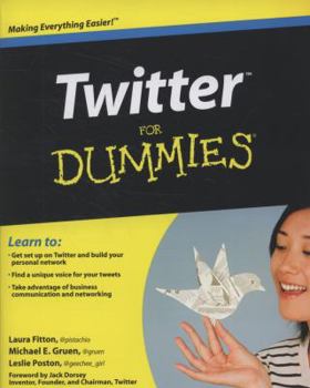 Paperback Twitter for Dummies Book