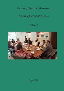 Paperback Puzzles, Quiz and Activities suitable for Social Events, Volume 1 Book