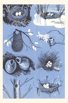 Paperback Vintage Journal Birds' Nest Book