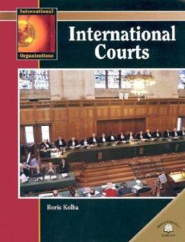 Library Binding International Courts Book