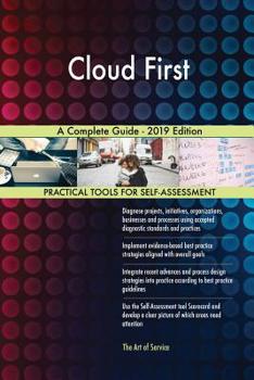 Paperback Cloud First A Complete Guide - 2019 Edition Book