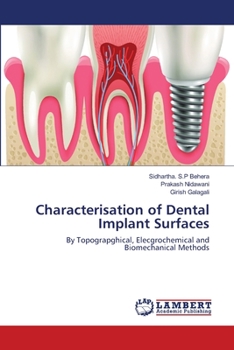 Paperback Characterisation of Dental Implant Surfaces Book