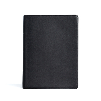 Leather Bound CSB Life Counsel Bible, Genuine Leather, Black: Practical Wisdom for All of Life Book