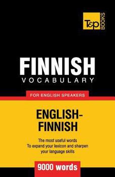 Paperback Finnish vocabulary for English speakers - 9000 words Book