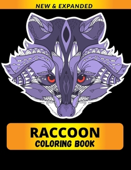 Paperback Raccoon Coloring Book: Amazing Stress Relieving Designs Book