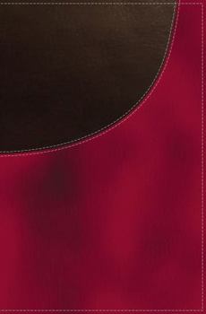 Holy Bible: King James Version, Rich Rose/Dark Mahogany Leathersoft, Super Giant Print Reference (Classic)