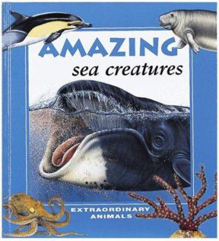 Library Binding Amazing Sea Creatures Book