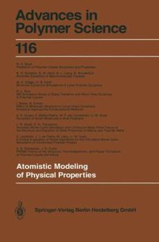 Paperback Atomistic Modeling of Physical Properties Book