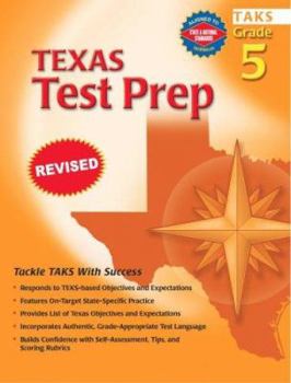 Paperback Spectrum Texas Test Prep, Grade 5 Book