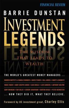 Paperback Investment Legends: The Wisdom That Leads to Wealth Book