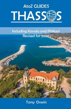 Paperback A to Z Guide to Thassos 2026, including Kavala and Philippi Book