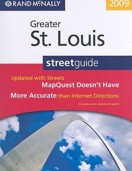 Spiral-bound Greater St. Louis Street Guide Book