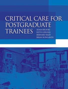 Paperback Critical Care for Postgraduate Trainees Book