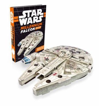 Hardcover Star Wars Millennium Falcon Book and Mega Model (Star Wars Construction Books) Book