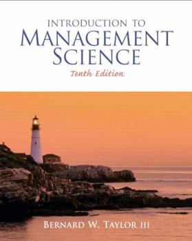 Hardcover Introduction to Management Science Book