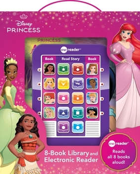 Hardcover Disney Princess: Me Reader 8-Book Library and Electronic Reader Sound Book Set [With Electronic Reader and Battery] Book