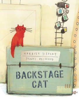 Hardcover Backstage Cat Book