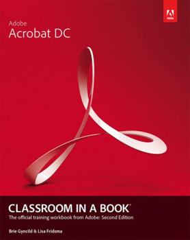 Hardcover Adobe Acrobat DC Classroom in a Book