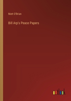 Paperback Bill Arp's Peace Papers Book