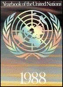 Hardcover Yearbook of the United Nations, 1988 Book