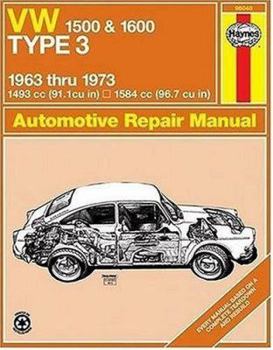 Paperback VW Type 3, 1500 and 1600, 1963-1973 Book