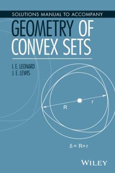 Paperback Solutions Manual to Accompany Geometry of Convex Sets Book