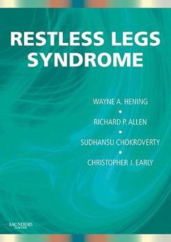 Hardcover Restless Legs Syndrome Book