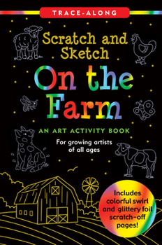 Spiral-bound Scratch & Sketch on the Farm Book