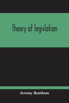 Paperback Theory Of Legislation Book