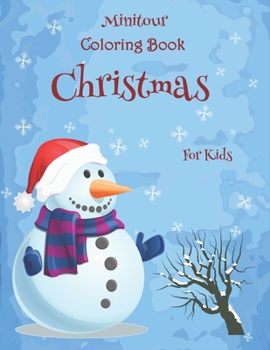 Paperback Minitour Coloring Book, Christmas: For Kids Book