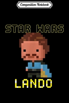 Paperback Composition Notebook: Star Wars Lando Pixelated Video Game Journal/Notebook Blank Lined Ruled 6x9 100 Pages Book