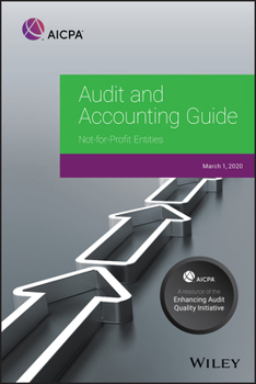 Paperback Audit and Accounting Guide: Not-For-Profit Entities 2020 Book