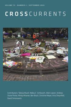 Paperback Crosscurrents: Volume 73, Number 3, September 2023 Book