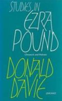 Hardcover Studies in Ezra Pound Book