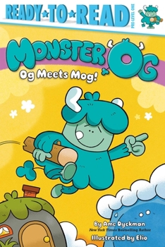 Paperback Og Meets Mog!: Ready-To-Read Pre-Level 1 Book