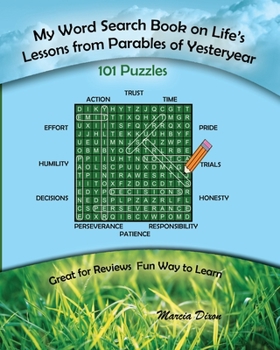 Paperback My Word Search Book on Life's Lessons from Parables of Yesteryear Book