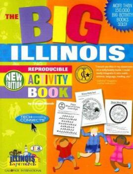 Paperback The Big Illinois Activity Book! Book