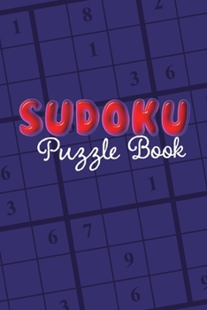 Paperback Sudoku Puzzle Book: Sudoku puzzle gift idea, 400 easy, medium and hard level. 6x9 inches 100 pages. Book