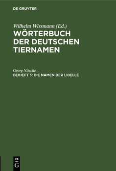 Hardcover Die Namen Der Libelle [German] Book