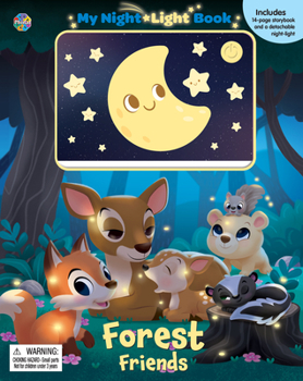 Hardcover Forest Friends Night Light Book