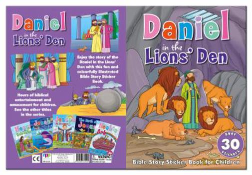 Paperback Bible Sticker Book - Daniel in the Lions Den [Unknown] Book