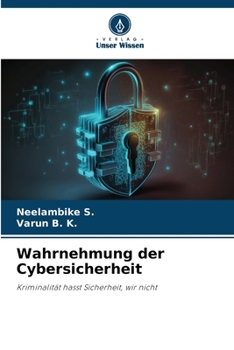 Paperback Wahrnehmung der Cybersicherheit [German] Book